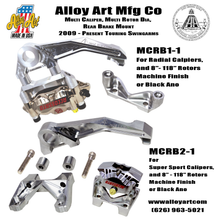 Load image into Gallery viewer, 2009 to present Multi Caliper Rear Brake mount