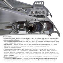 Load image into Gallery viewer, Track / Race edition Bagger Swingarm "BRAKE MOUNT NOT INCLUDED"