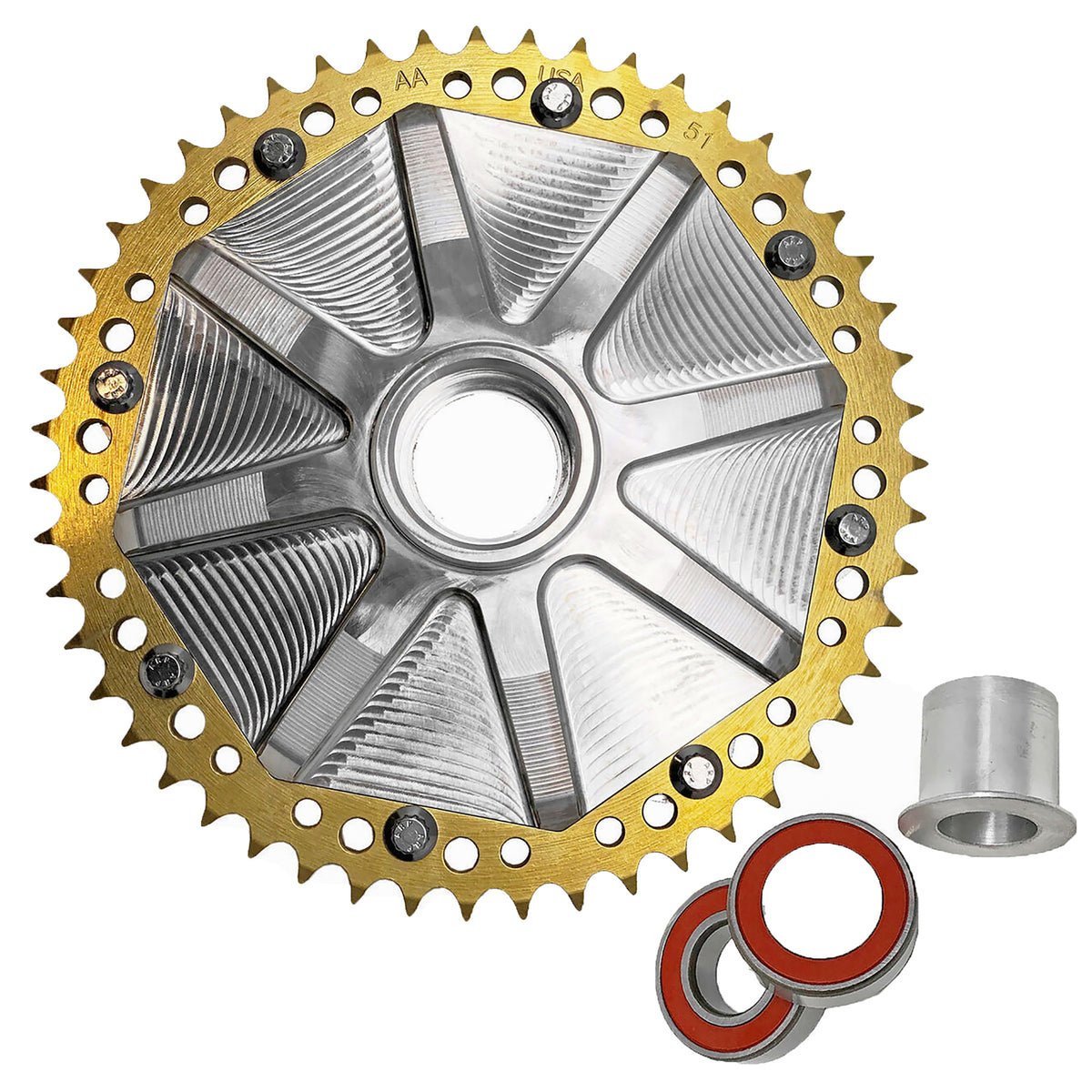 CUSH DRIVE CHAIN CONVERSION KIT, Chain Sprocket Kits