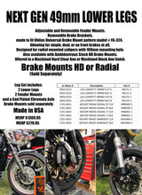 Load image into Gallery viewer, Brake Mounts HD or Radial