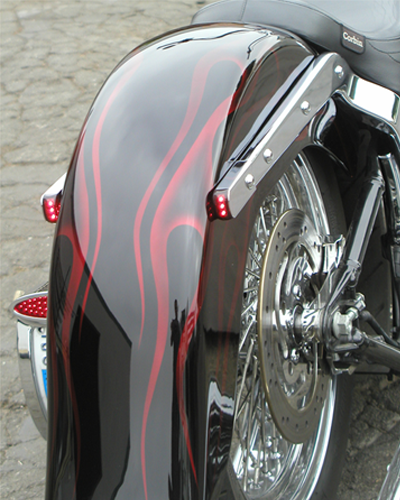 Softail Strut Lights (FXST/FLST/FLSTS) β Alloy Art